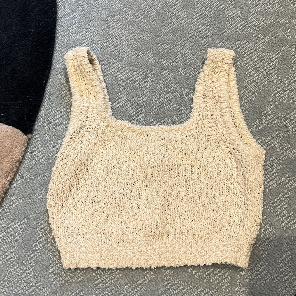 Crop Knit Tank